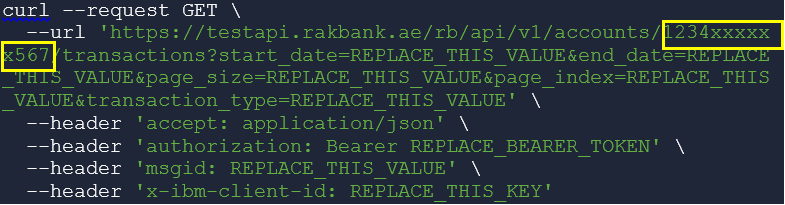 About Masking cURL example